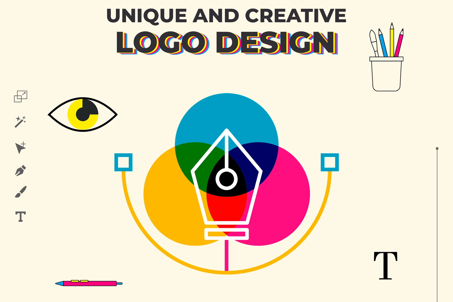 Kraftevo logo design service sample