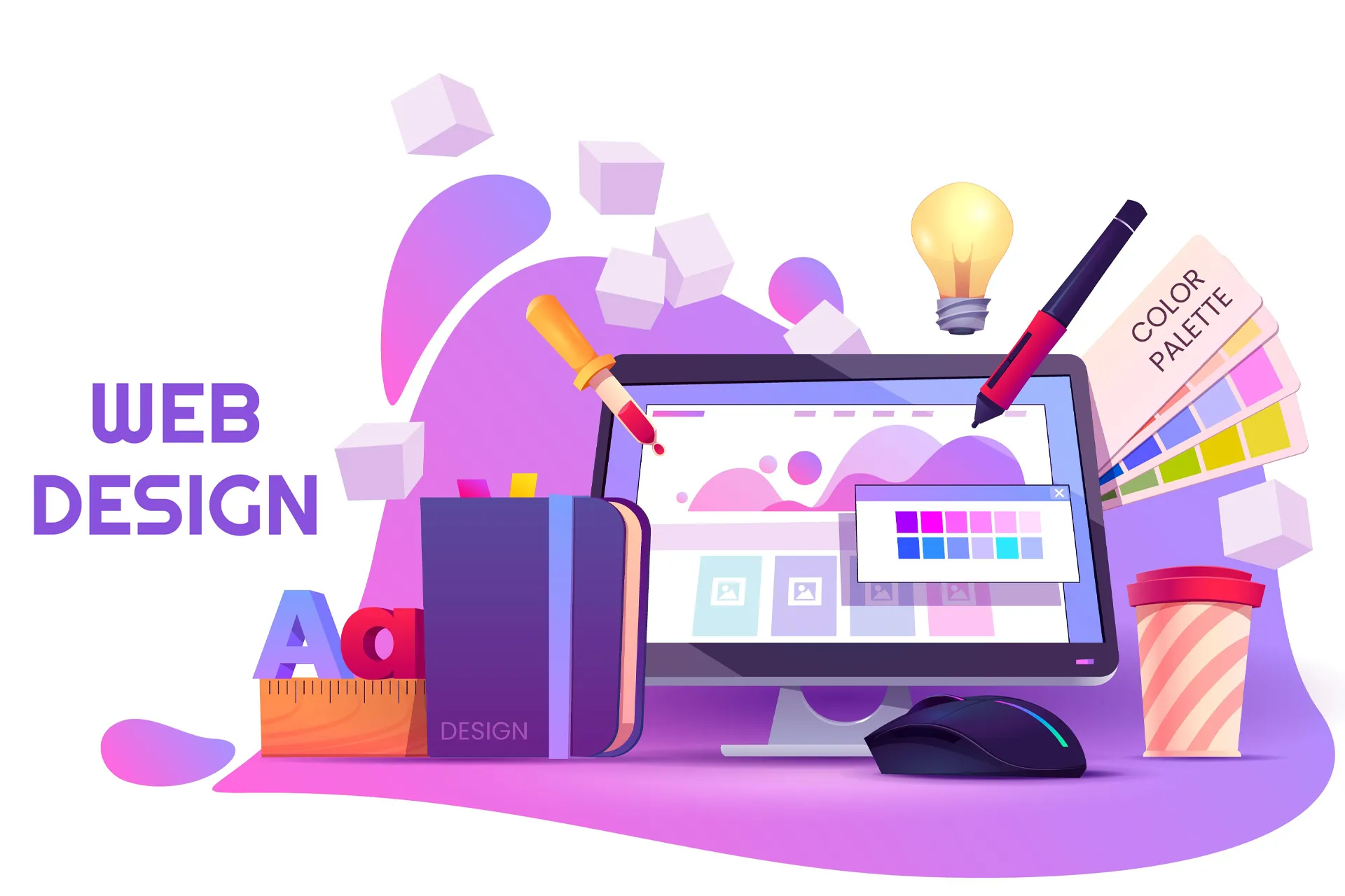 Kraftevo web design service sample